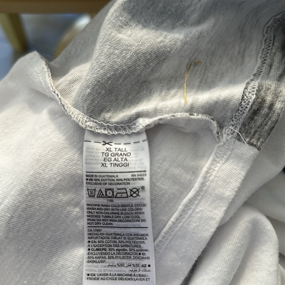 OLD NAVY MEN’S PALM TREE GRAPHIC T-Shirt Sz XL TALL - Picture 7 of 7